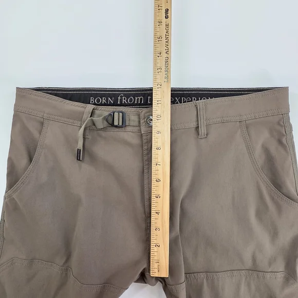 Gorpcore prAna Stretch Zion Straight Pants Men’s 35x32 Brown Hiking - Picture 10 of 13